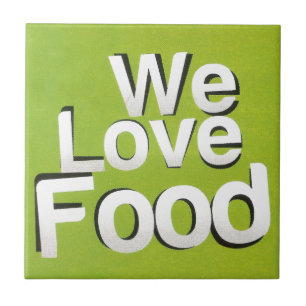 Green Grub Club: We Heart Food Design Tile