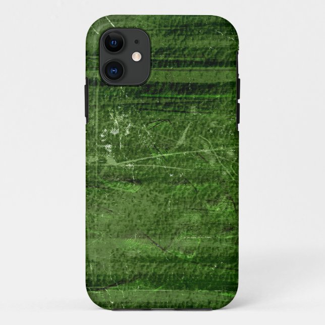 Green grunge wall background graphic design Case-Mate iPhone case (Back)