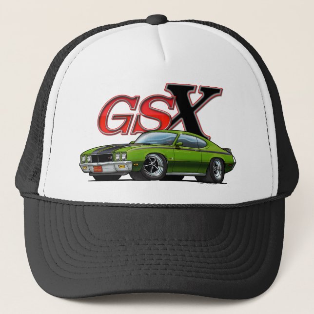 Green_GSX Trucker Hat (Front)