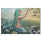 green haired mermaid