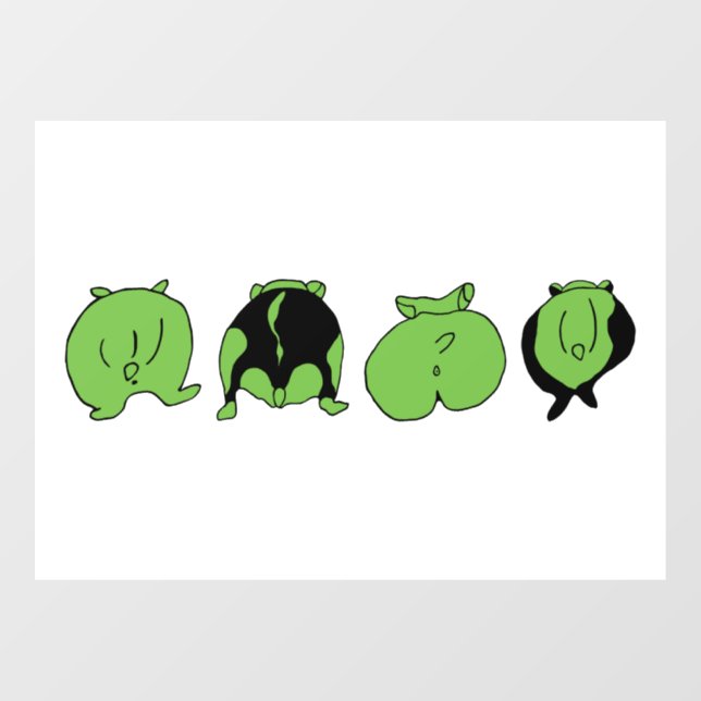 Green Hamster Butts (Sheet)