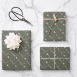 Green Handwritten Noel Hearts Christmas Wrapping Wrapping Paper Sheet<br><div class="desc">Classic gold handwritten Noel with hearts against a festive green background is all you need to welcome with gifts this holiday season.</div>
