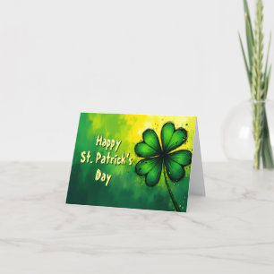 Green, Happiness & Joy - Happy St. Patrick's Day! Card