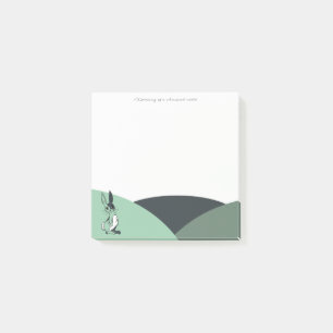 Green Harlequin Bunny Post-it Notes