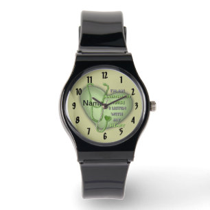 Green Heart Anaesthetist Nurse watch