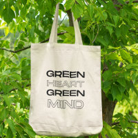 Green Heart Green Mind Eco-Friendly Statement Gift