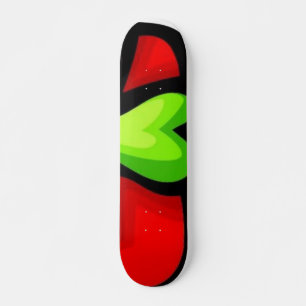 Green Heart Skateboard