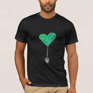 Green Heart Topiary T-Shirt
