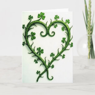 Green Heart Vine Card