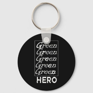 Green Hero - For Environmental Protection, For The Key Ring