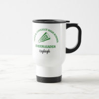 Green High School Cheerleader Personalised