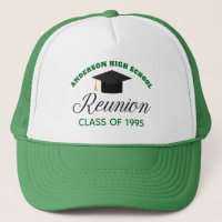 Green High School Reunion Party Custom Alumni