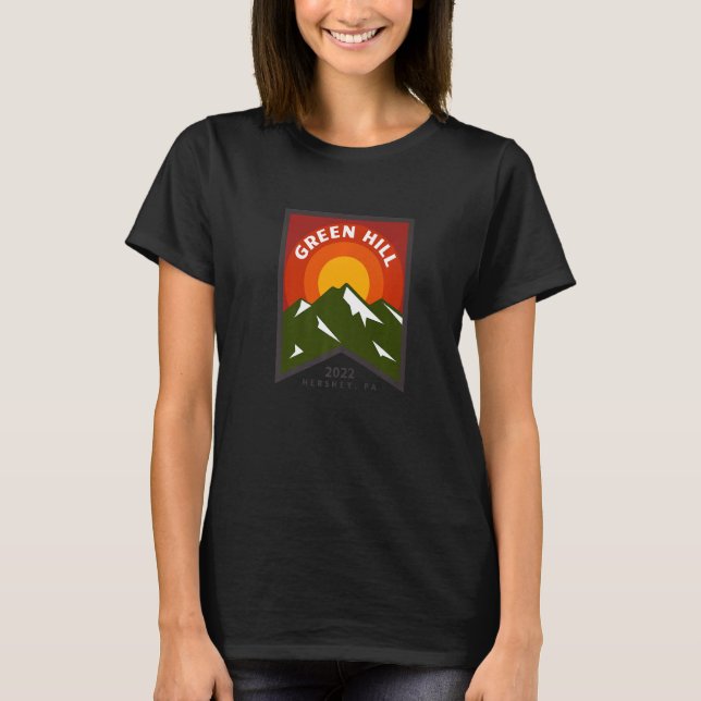 Green Hill Holidays Time T-Shirt (Front)