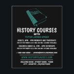 Green History Book, History Course Advertising Flyer<br><div class="desc">Green History Book,  History Course Advertising Flyers By The Business Card Store.</div>