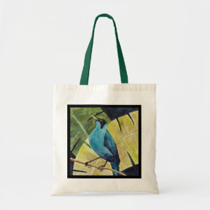 Green Honeycreeper Tote Bag