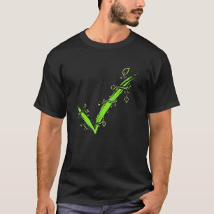 Green Hook For Yes To Vegetarianism And Veganism T-Shirt