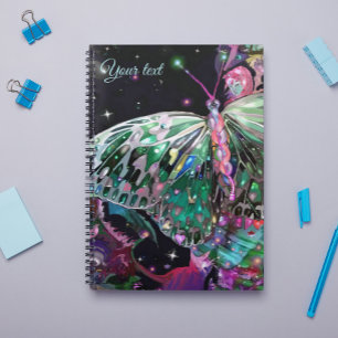 Green Hope Butterfly Notebook