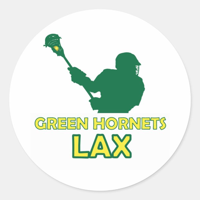 Green Hornets Shot 2 Classic Round Sticker (Front)