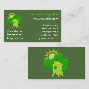 Green House Business Card