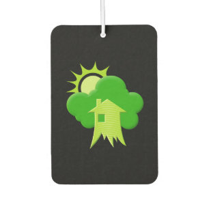 Green House Car Air Freshener