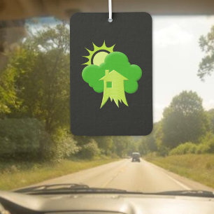 Green House Car Air Freshener
