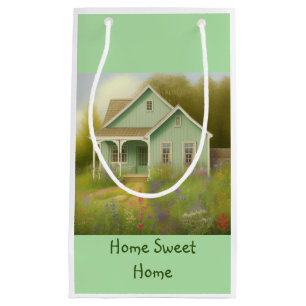 Green House Housewarming Small Gift Bag