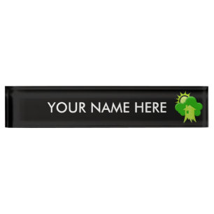 Green House Nameplate