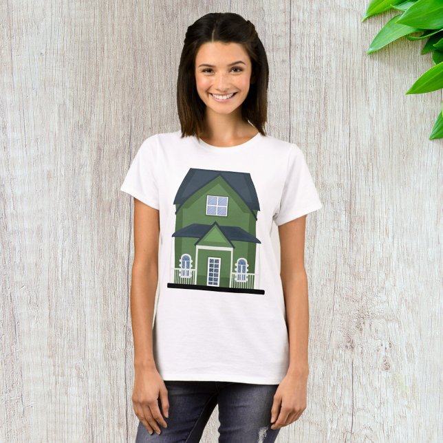 Green House Residential Building T-Shirt (Creator Uploaded)