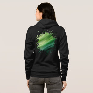 Green Hymn in Motion Hoodie