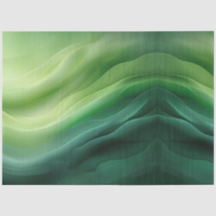 Green Hymn in Motion Tissue Paper