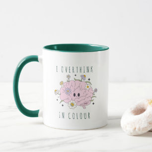 Green I Overthink in Colour Psychology Mug