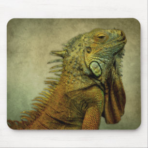 Green Iguana Mouse Pad