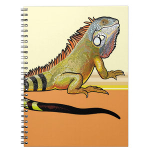 green iguana notebook