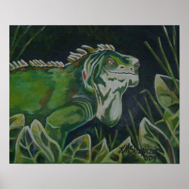 Green Iguana Poster (Front)