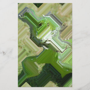 Green Iguana Stationery