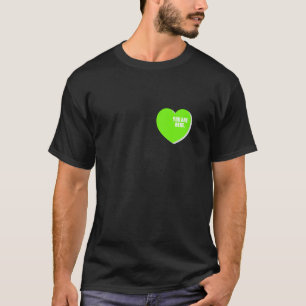 Green In My Heart Green Graphic T-Shirt