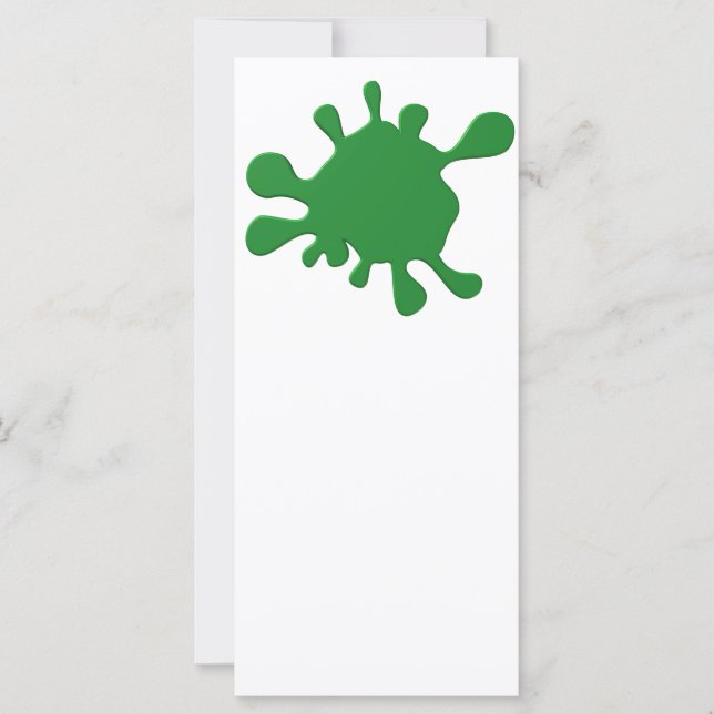 Green ink blot (Front)