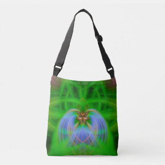 Green Intricacy Crossbody Bag