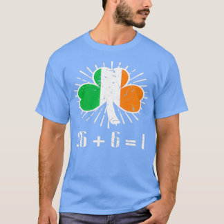 Green irish unity  26 6 =  1 st patricks day  T-Shirt