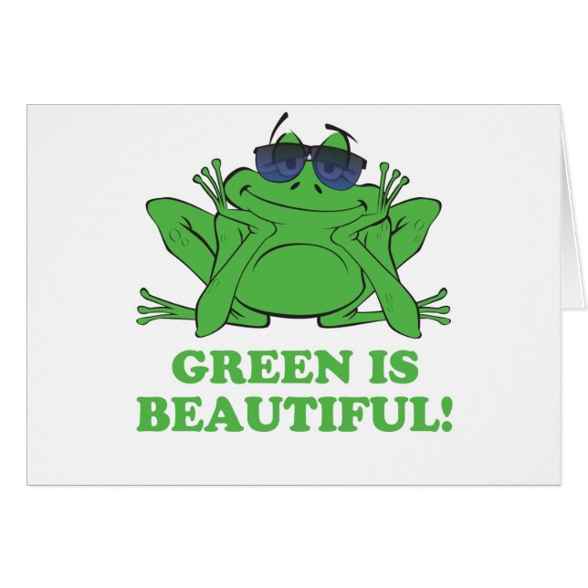 Green is Beautiful (Front Horizontal)
