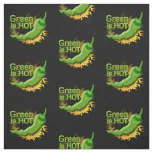 Green is HOT Fabric