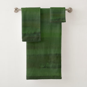 Green Is My Favourite Colour Bath Towel Set