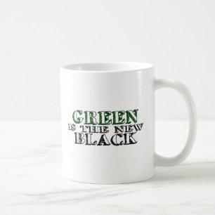 Green Is The New Black Coffee Mug