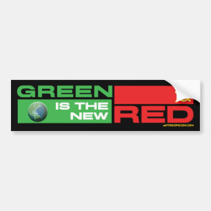 Green is the New Red Bumper Sticker