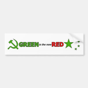 Green is the new Red Bumper Sticker