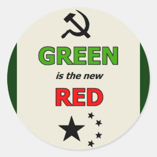 Green is the new Red sticker