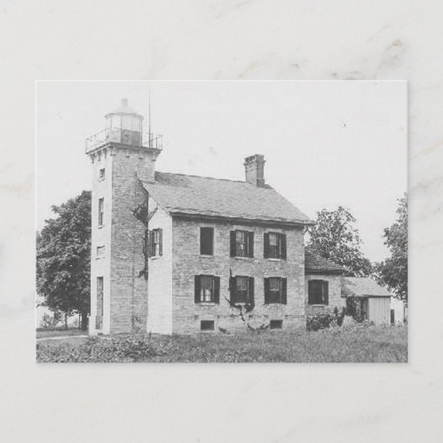 Green Island Lighthouse Postcard (Front)