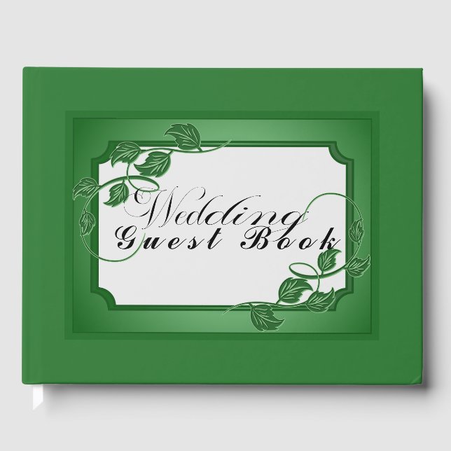 Green Ivy Guest Book (Front)