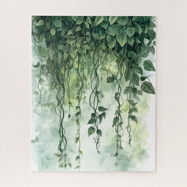 Green Ivy   Jigsaw Puzzle (Vertical)