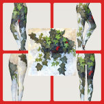 Green Ivy with Red Berries<br><div class="desc">Inspired by trailing vines of green ivy with bright red berries
This image is original photography by JLW_PHOTOGRAPHY</div>